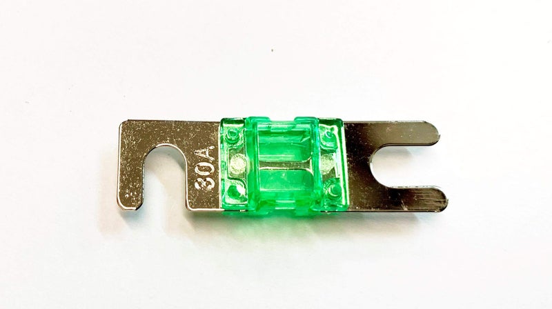AA Mini ANL 30 Amp Fuse For Automotive Marine Audio Video System Electronics Fuse 3 Pack (30A) - Image 1